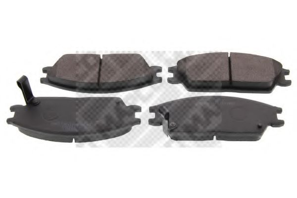 MAPCO 6654 Тормозные колодки для HYUNDAI EXCEL (Хендай Эxcэл) MAPCO 6654 Тормозные колодки для HYUNDAI EXCEL (Хендай Эxcэл)
