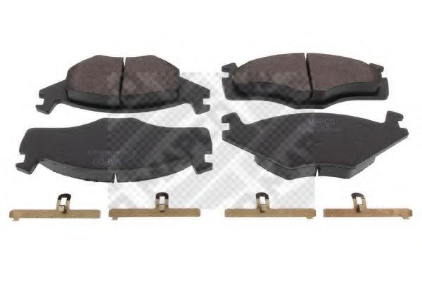 MAPCO 6210/1 Тормозные колодки для VOLKSWAGEN CADDY I (Фольксваген Cаддъ и) MAPCO 6210/1 Тормозные колодки для VOLKSWAGEN CADDY I (Фольксваген Cаддъ и)