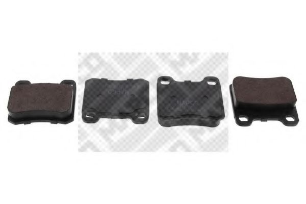 MAPCO 6704 Тормозные колодки для MERCEDES-BENZ C-CLASS (Мэрcэдэс-бэнз С класс) MAPCO 6704 Тормозные колодки для MERCEDES-BENZ C-CLASS (Мэрcэдэс-бэнз С класс)