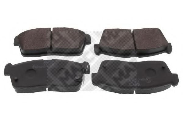 MAPCO 6761 Тормозные колодки для SUBARU JUSTY IV (Субару Жустъ иv) MAPCO 6761 Тормозные колодки для SUBARU JUSTY IV (Субару Жустъ иv)