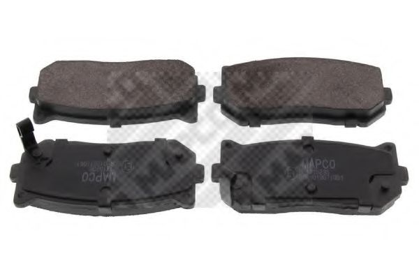 MAPCO 6739 Тормозные колодки для KIA MENTOR / SHUMA (Киа Мэнтор / шума) MAPCO 6739 Тормозные колодки для KIA MENTOR / SHUMA (Киа Мэнтор / шума)