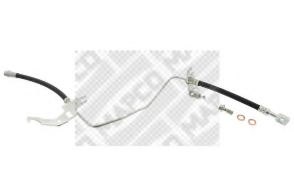 MAPCO 3421 Тормозной шланг для OPEL MERIVA B (Опель Мерива б) MAPCO 3421 Тормозной шланг для OPEL MERIVA B (Опель Мерива б)