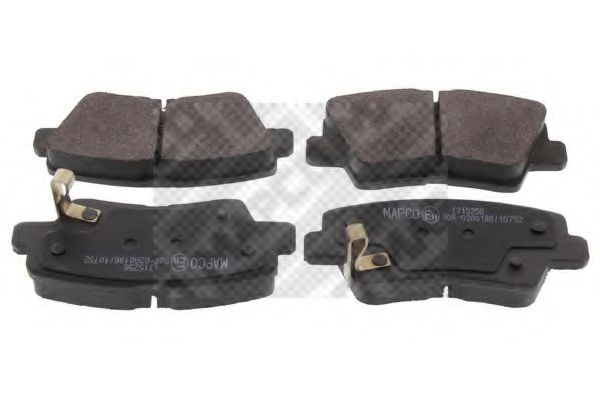MAPCO 6620 Тормозные колодки для HYUNDAI FLUIDIC ELANTRA (Хендай Флуидиc элантра) MAPCO 6620 Тормозные колодки для HYUNDAI FLUIDIC ELANTRA (Хендай Флуидиc элантра)