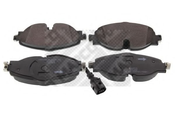 MAPCO 6634 Тормозные колодки для VOLKSWAGEN (Фольксваген) MAPCO 6634 Тормозные колодки для VOLKSWAGEN (Фольксваген)