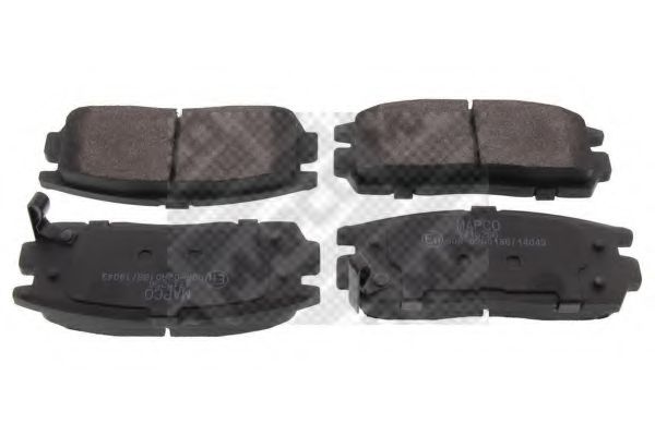 MAPCO 6645 Тормозные колодки для CHEVROLET CAPTIVA (Шевроле Каптива) MAPCO 6645 Тормозные колодки для CHEVROLET CAPTIVA (Шевроле Каптива)