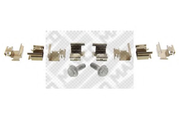 MAPCO 9312 Комплектующие, колодки дискового тормоза для AUDI A3 (Ауди А3) MAPCO 9312 Комплектующие, колодки дискового тормоза для AUDI A3 (Ауди А3)