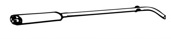 FONOS 631376 Предглушитель выхлопных газов 