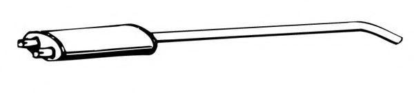 FONOS 631356 Предглушитель выхлопных газов 