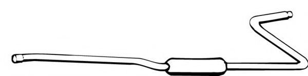 FONOS 615899 Средний глушитель выхлопных газов для ROVER (Ровер) FONOS 615899 Средний глушитель выхлопных газов для ROVER (Ровер)