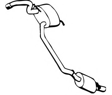 FONOS 61589 Глушитель выхлопных газов конечный для ROVER (Ровер) FONOS 61589 Глушитель выхлопных газов конечный для ROVER (Ровер)