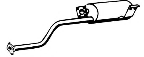 FONOS 631402 Глушитель выхлопных газов конечный 