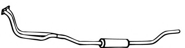 FONOS 804825 Предглушитель выхлопных газов 