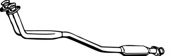 FONOS 618886 Предглушитель выхлопных газов для MERCEDESBENZ (Мерседес бенц)