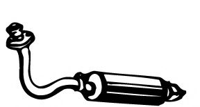 FONOS 620277 Предглушитель выхлопных газов 