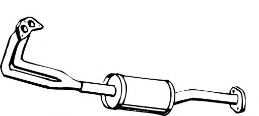 FONOS 620285 Предглушитель выхлопных газов 