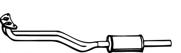 FONOS 670730 Предглушитель выхлопных газов 