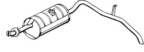 FONOS 61853 Глушитель выхлопных газов конечный для SUZUKI JIMNY (Сузуки Жимнъ) FONOS 61853 Глушитель выхлопных газов конечный для SUZUKI JIMNY (Сузуки Жимнъ)