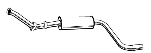 FONOS 13501 Предглушитель выхлопных газов для MERCEDESBENZ (Мерседес бенц) FONOS 13501 Предглушитель выхлопных газов для MERCEDESBENZ (Мерседес бенц)