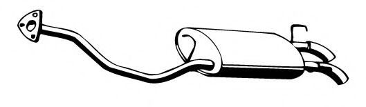 FONOS 620948 Глушитель выхлопных газов конечный 