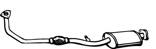 FONOS 815069 Предглушитель выхлопных газов 