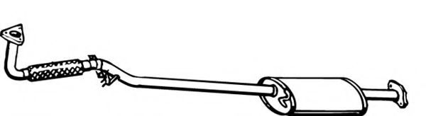 FONOS 815719 Предглушитель выхлопных газов 