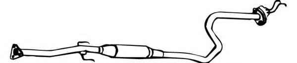 FONOS 620839 Средний глушитель выхлопных газов 