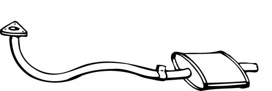 FONOS 817976 Предглушитель выхлопных газов 