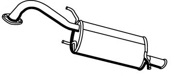 FONOS 620442 Глушитель выхлопных газов конечный 