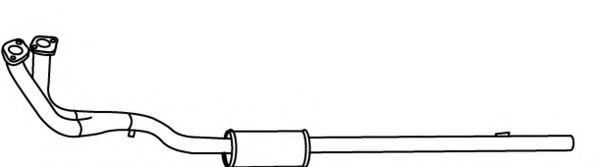 FONOS 819623 Предглушитель выхлопных газов 