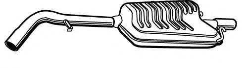 FONOS 619458 Глушитель выхлопных газов конечный 