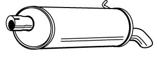 FONOS 619953 Глушитель выхлопных газов конечный 