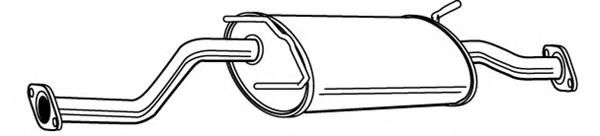 FONOS 620481 Предглушитель выхлопных газов 