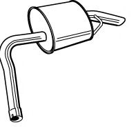 FONOS 619489 Глушитель выхлопных газов конечный 