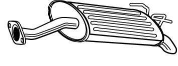 FONOS 620987 Глушитель выхлопных газов конечный 