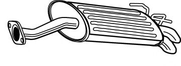 FONOS 620994 Глушитель выхлопных газов конечный 