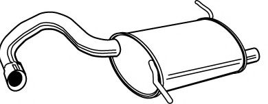 FONOS 618194 Глушитель выхлопных газов конечный 