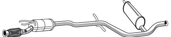 FONOS 28011 Катализатор для PEUGEOT 407 (Пежо 407) FONOS 28011 Катализатор для PEUGEOT 407 (Пежо 407)