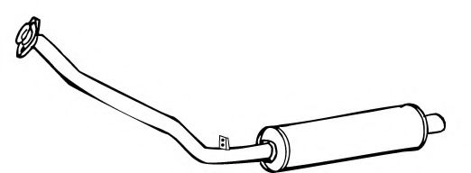 FONOS 61481 Предглушитель выхлопных газов для MERCEDESBENZ (Мерседес бенц) FONOS 61481 Предглушитель выхлопных газов для MERCEDESBENZ (Мерседес бенц)