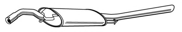 FONOS 610198 Глушитель выхлопных газов конечный для SEAT TOLEDO (Сеат Толэдо) FONOS 610198 Глушитель выхлопных газов конечный для SEAT TOLEDO (Сеат Толэдо)