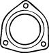 FONOS 81187 Прокладка, труба выхлопного газа для PEUGEOT 309 II (Пежо 309 2) FONOS 81187 Прокладка, труба выхлопного газа для PEUGEOT 309 II (Пежо 309 2)
