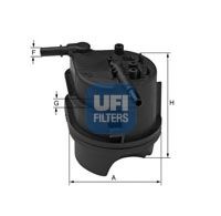 UFI 24.343.00 Топливный фильтр для CITROËN C2 ENTERPRISE (CитроËн C2 энтэрприсэ) UFI 24.343.00 Топливный фильтр для CITROËN C2 ENTERPRISE (CитроËн C2 энтэрприсэ)