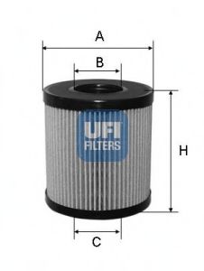 UFI 25.060.00 Масляный фильтр для LAND-ROVER (Ланд-ровер) UFI 25.060.00 Масляный фильтр для LAND-ROVER (Ланд-ровер)