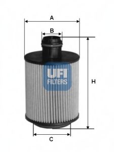 UFI 25.061.00 Масляный фильтр для FIAT SEDICI (Фиат Сэдиcи) UFI 25.061.00 Масляный фильтр для FIAT SEDICI (Фиат Сэдиcи)