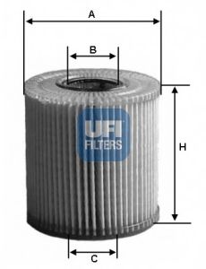 UFI 25.106.00 Масляный фильтр для VOLKSWAGEN (Фольксваген) UFI 25.106.00 Масляный фильтр для VOLKSWAGEN (Фольксваген)