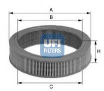 UFI 27.155.00 Воздушный фильтр для DAIHATSU CHARMANT (Дайхатсу Чармант) UFI 27.155.00 Воздушный фильтр для DAIHATSU CHARMANT (Дайхатсу Чармант)