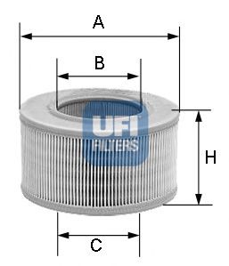 UFI 27.176.00 Воздушный фильтр для FORD ORION II (Форд Орион 2) UFI 27.176.00 Воздушный фильтр для FORD ORION II (Форд Орион 2)