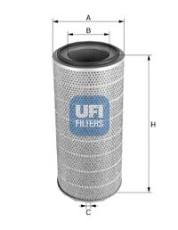 UFI 27.584.00 Воздушный фильтр для LAND ROVER DEFENDER (Ленд ровер/лэнд ровер Дэфэндэр) UFI 27.584.00 Воздушный фильтр для LAND ROVER DEFENDER (Ленд ровер/лэнд ровер Дэфэндэр)