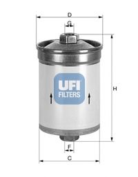 UFI 31.506.00 Топливный фильтр для PEUGEOT 205 II (Пежо 205 2) UFI 31.506.00 Топливный фильтр для PEUGEOT 205 II (Пежо 205 2)