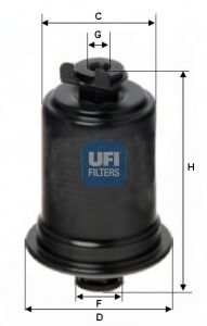 UFI 31.523.00 Топливный фильтр для MITSUBISHI CHARIOT (Митсубиши/митсубиси Чариот) UFI 31.523.00 Топливный фильтр для MITSUBISHI CHARIOT (Митсубиши/митсубиси Чариот)