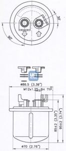 UFI 31.706.00 Топливный фильтр для SUZUKI (Сузуки) UFI 31.706.00 Топливный фильтр для SUZUKI (Сузуки)